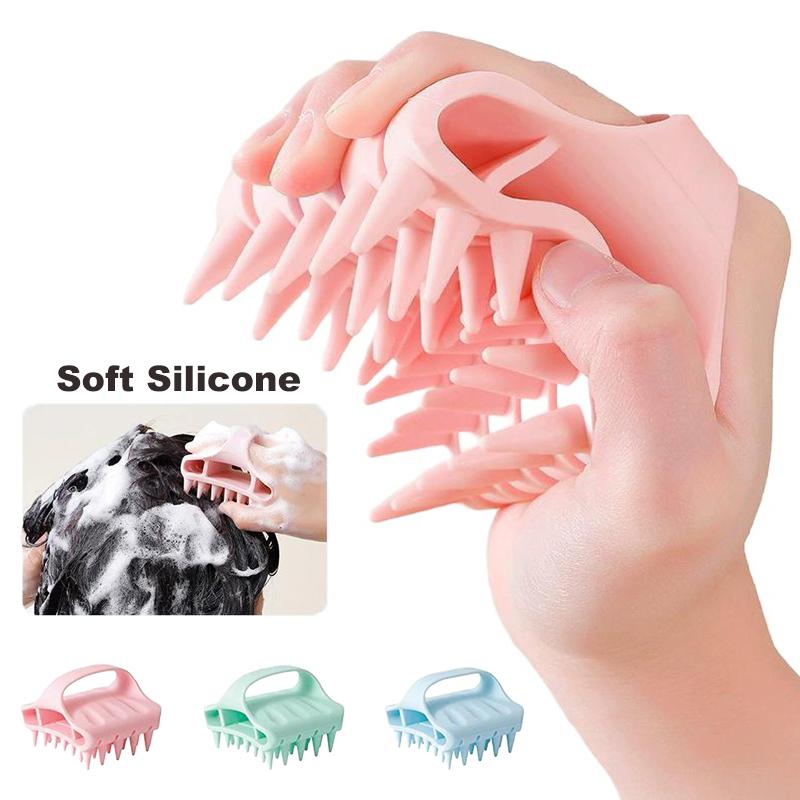 Hair Care Dandruff - Scalp Massager Shampoo Brush Hair Washing