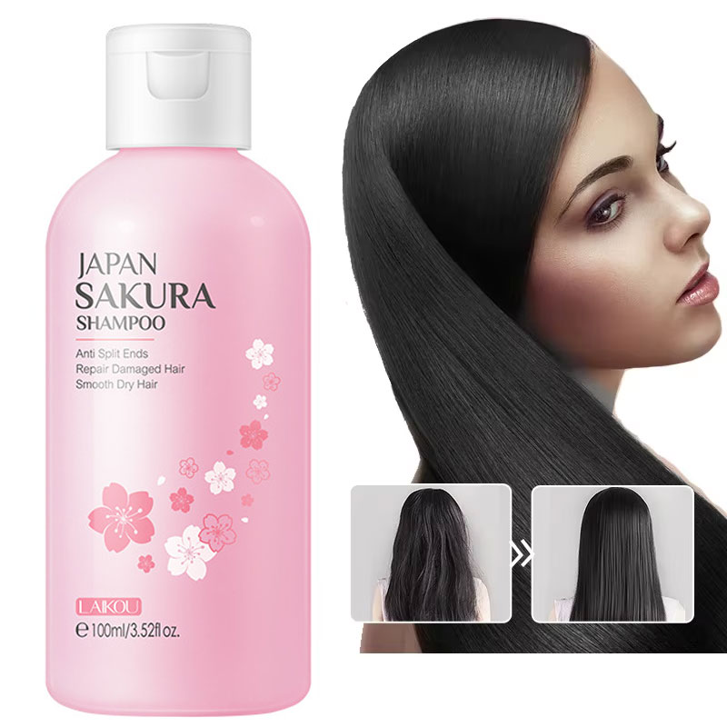 Hair Care Dandruff - LAIKOU Japan Sakura Shampoo Repair Damaged