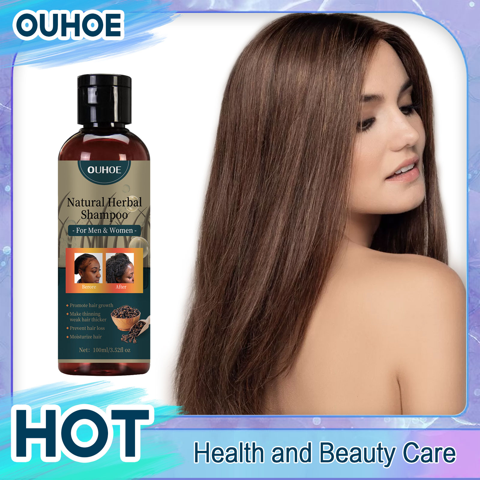 Hair Care Dandruff - OUHOE Hair Growth Shampoo Anti Dandruff