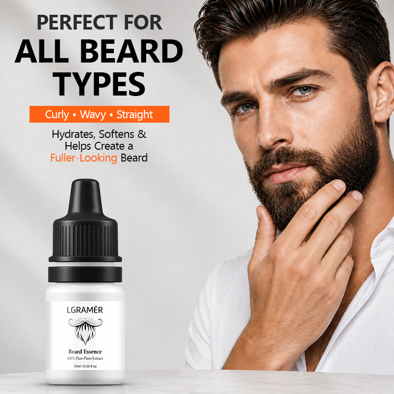 Hair Care Hair Serum - Men's Beard Growth Serum Nourish Facial