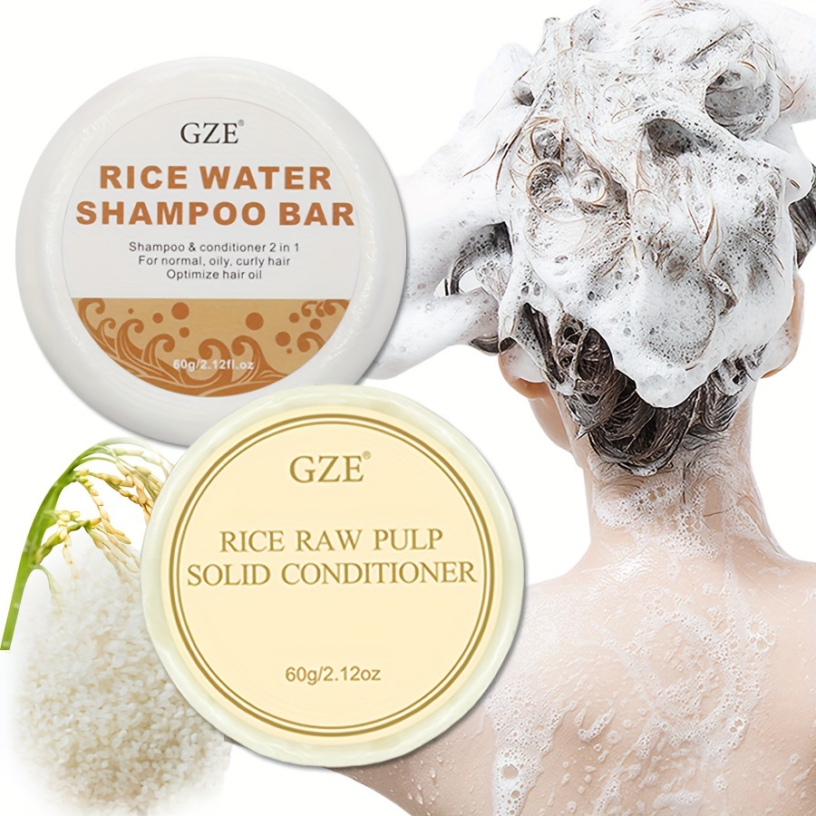 GZE Rice Water Shampoo Bar Soa - Hair Care Treatment review and price