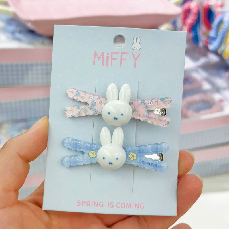 New Miffy rabbit bangs clip si - Clip In Hair Piece review and price