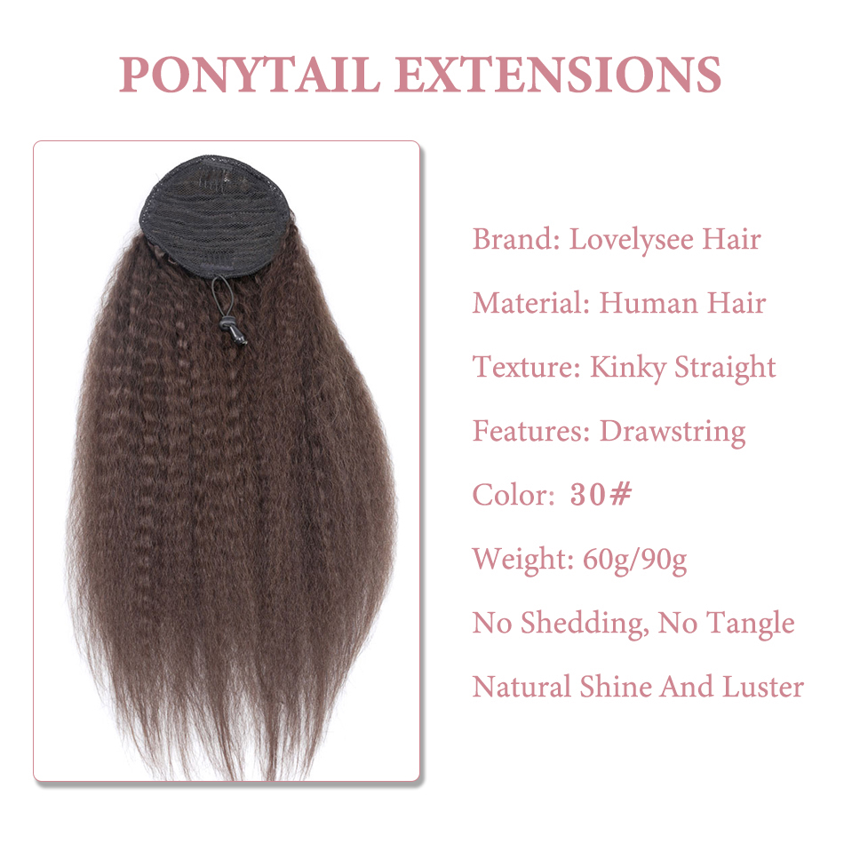 Ponytail Human Hair Wrap Aroun - Clip In Hair Piece review and price