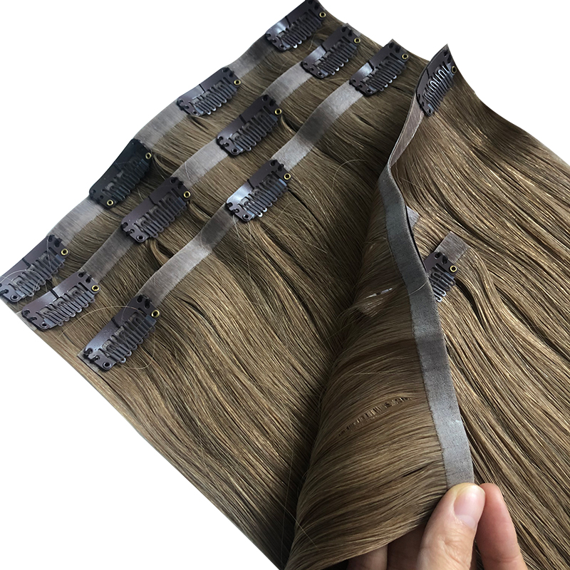 Straight Invisible PU Clip In  - Clip In Hair Piece review and price