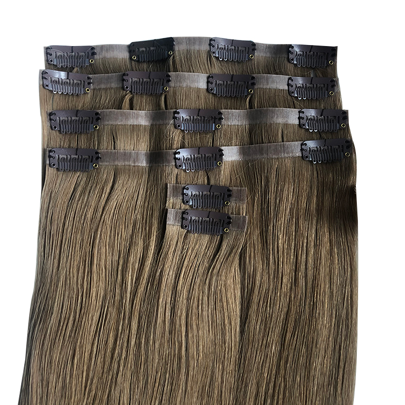 Straight Invisible PU Clip In  - Clip In Hair Piece review and price