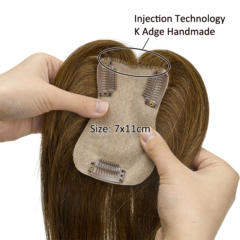 7x11cm Women Toupee Human Hair - Clip In Hair Piece review and price