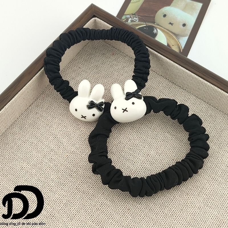Cute Miffy Bunny Bow Hair Tie, - Clip In Hair Piece review and price