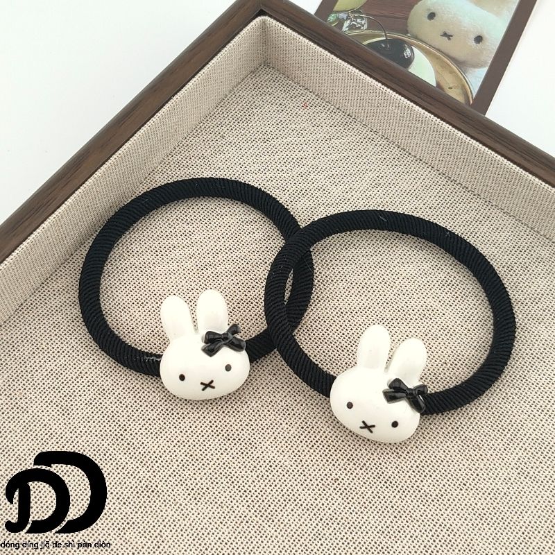 Cute Miffy Bunny Bow Hair Tie, - Clip In Hair Piece review and price
