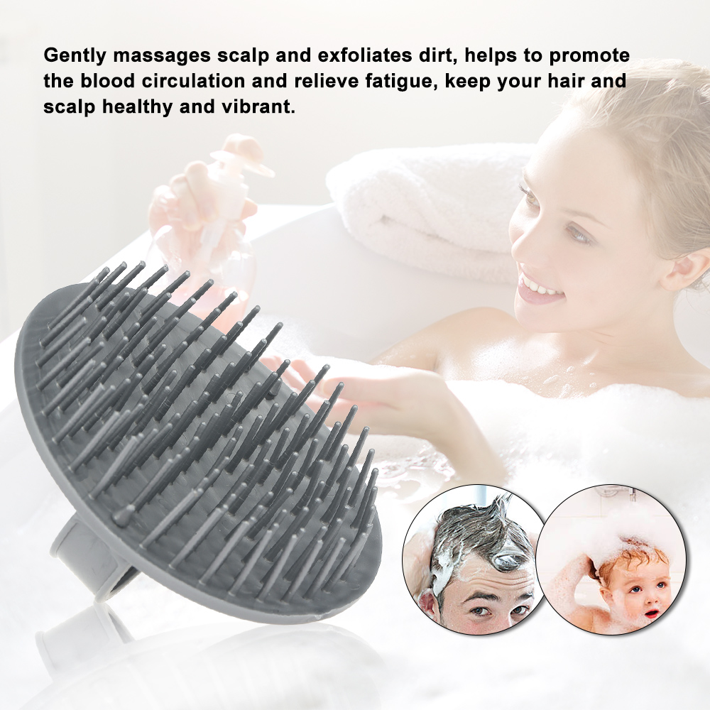 Silicone Shampoo Brush Scalp M - Hair Care Dandruff review and price