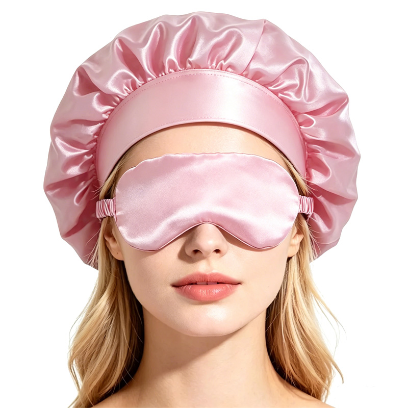  Satin Bonnet Sleep Eye Mask  - Hair Care Treatment review and price