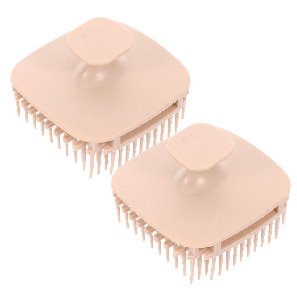 2Pcs Small Shampoo Brush Silic - Hair Care Dandruff review and price