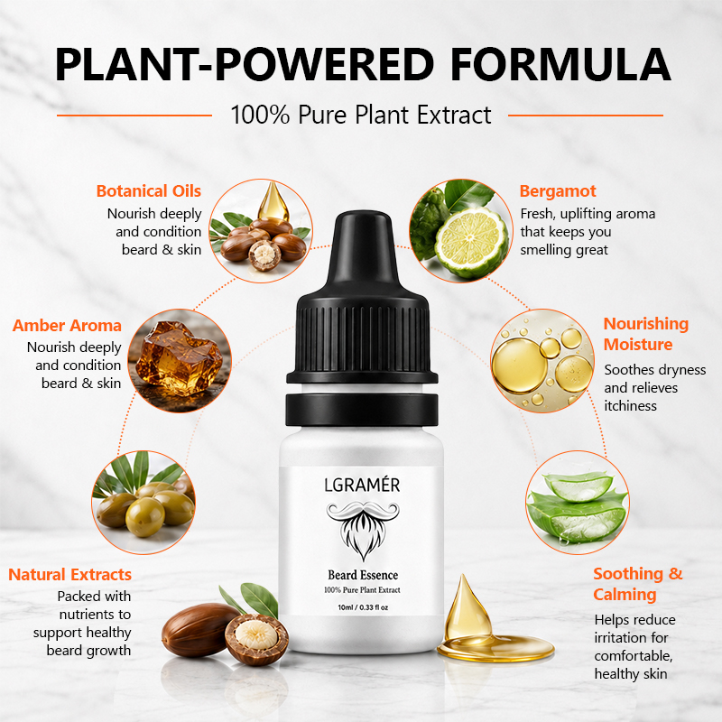 Men's Beard Growth Serum Nouri - Hair Care Hair Serum review and price