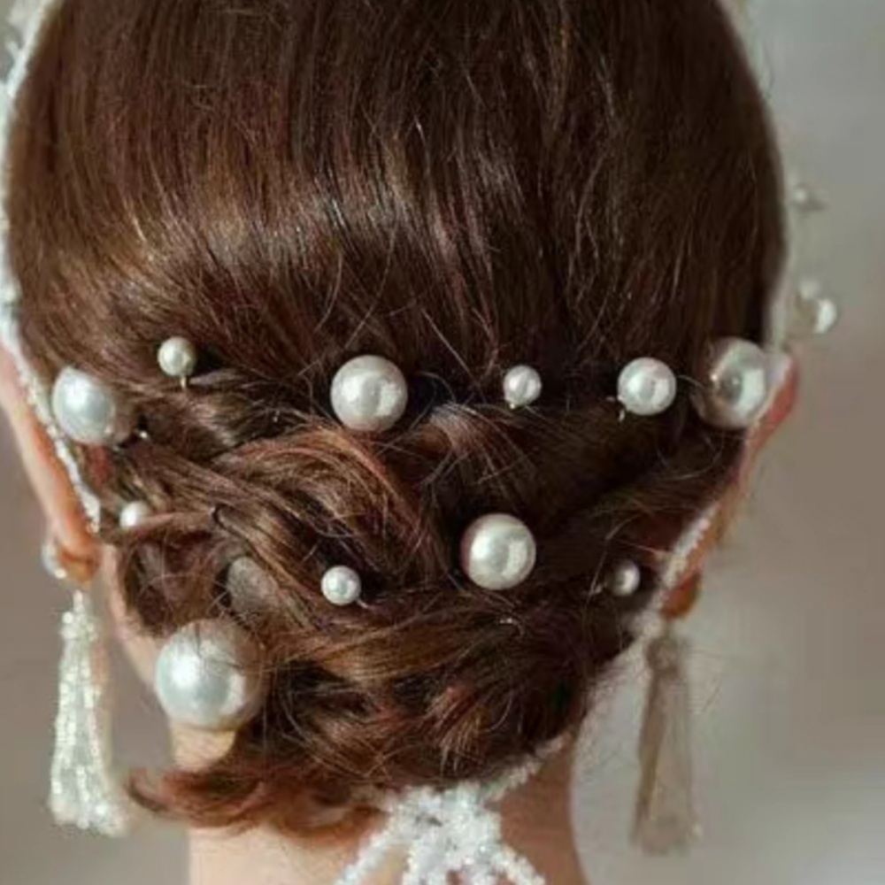 Pearl Crystal Hair Pins Comb S - Clip In Hair Piece review and price
