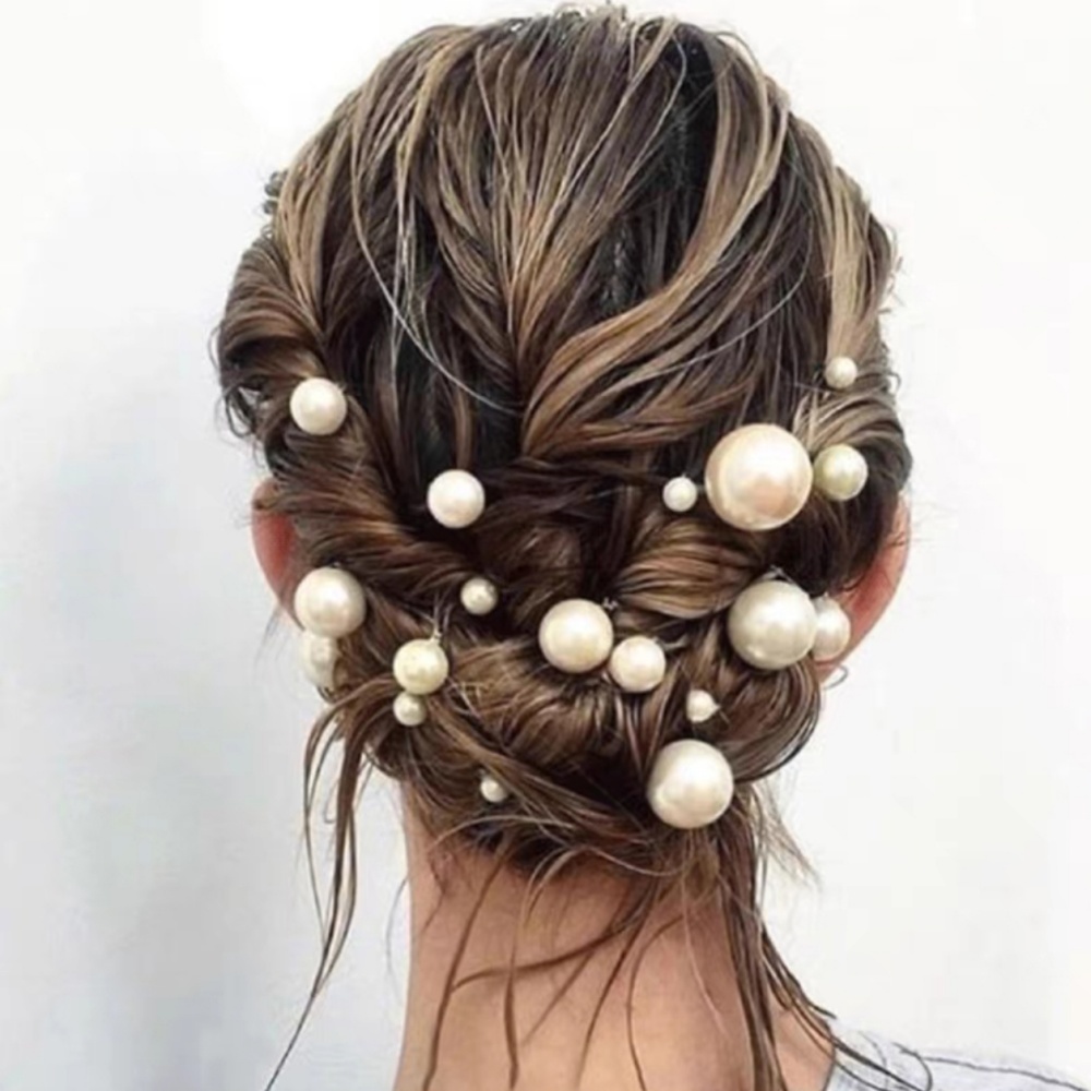 Pearl Crystal Hair Pins Comb S - Clip In Hair Piece review and price