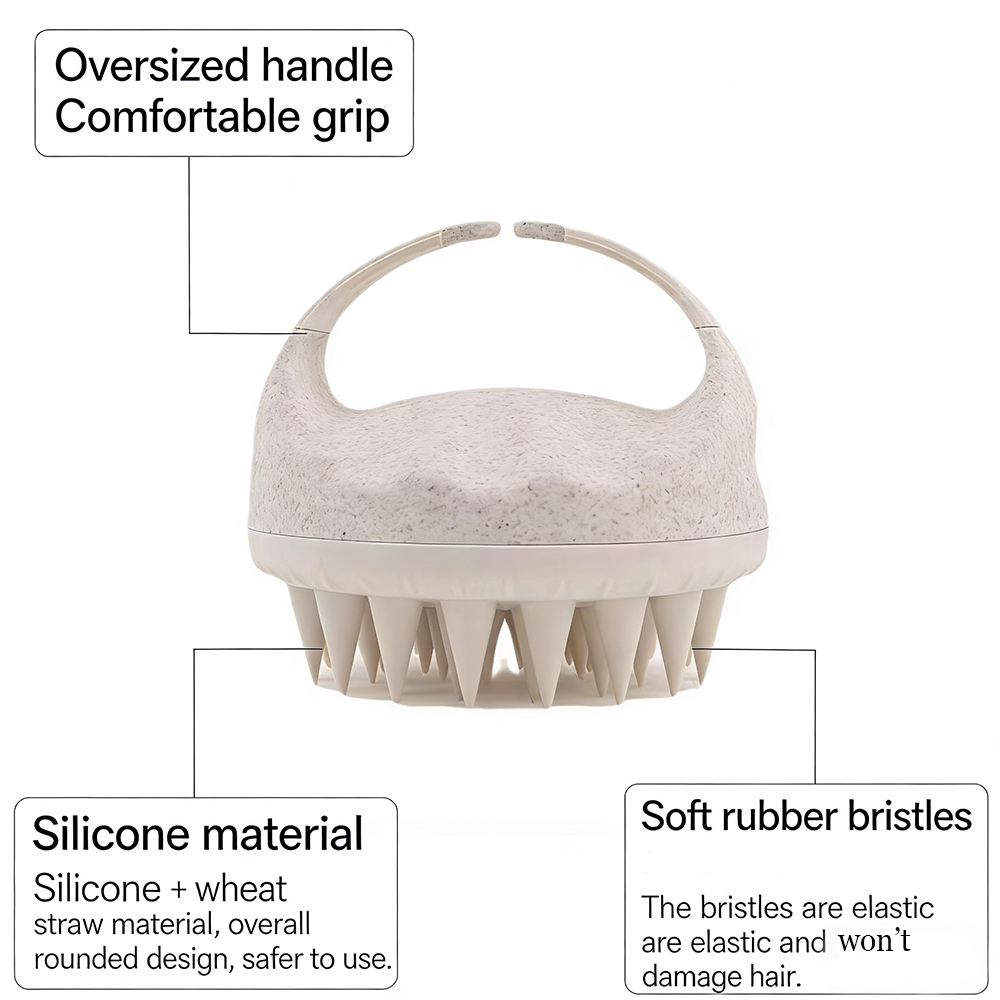 Scalp Massage Brush Scalp Clea - Hair Care Dandruff review and price