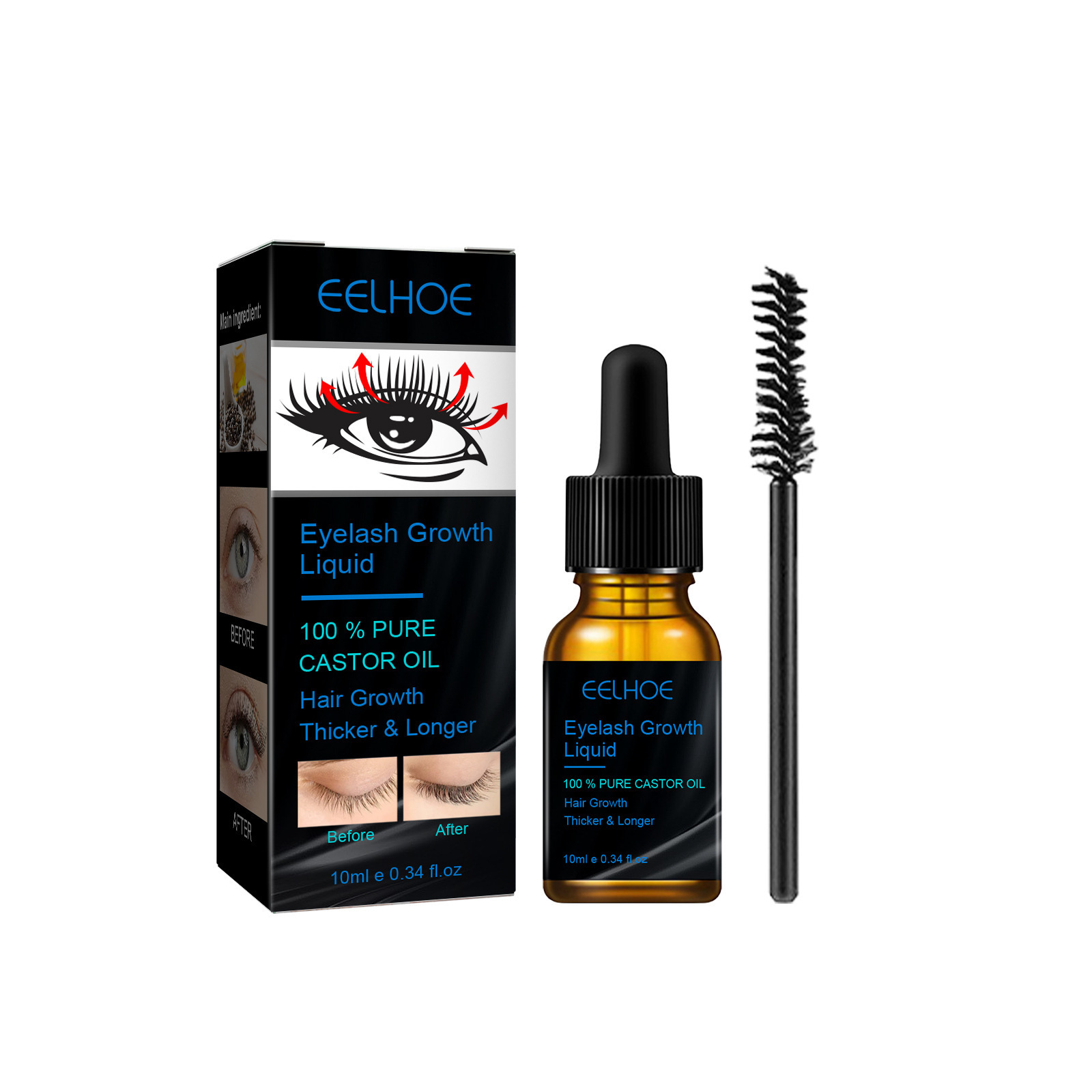 Castor Oil Eyelash Growth Seru - Hair Care Tonic review and price
