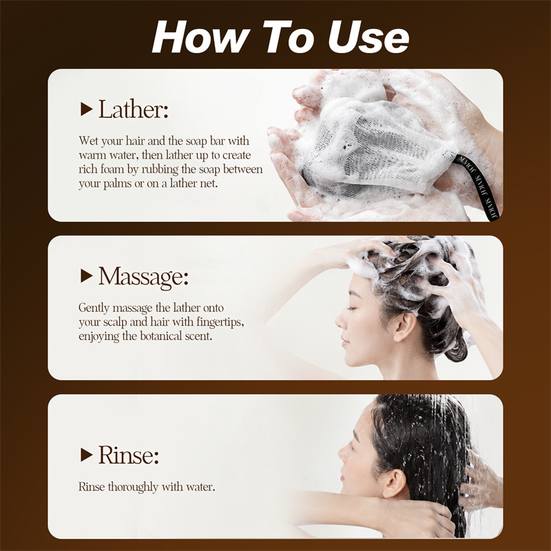 Black Hair Soap Natural Shampo - Hair Care Dandruff review and price